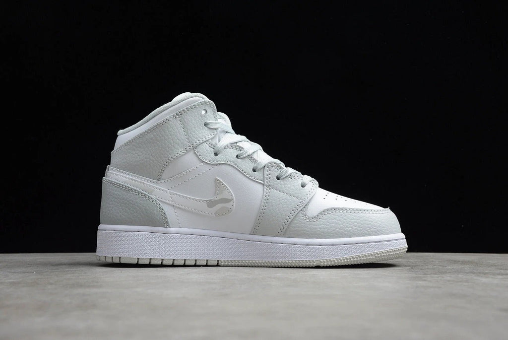 Air Jordan 1 Mid White Smoke Grey Camouflage by Air Jordan