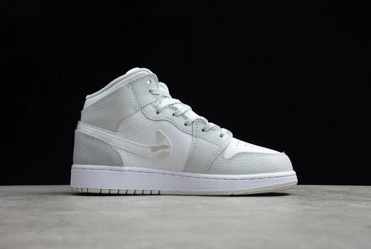 Air Jordan 1 Mid White Smoke Grey Camouflage by Air Jordan