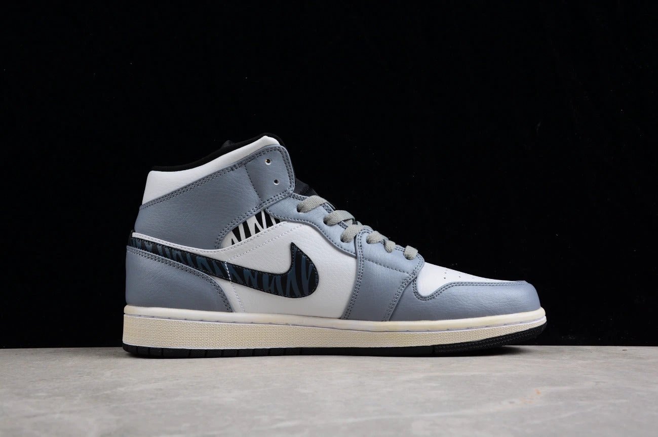 Air Jordan 1 Mid Year of the Tiger Wolf GreyWhite by Air Jordan