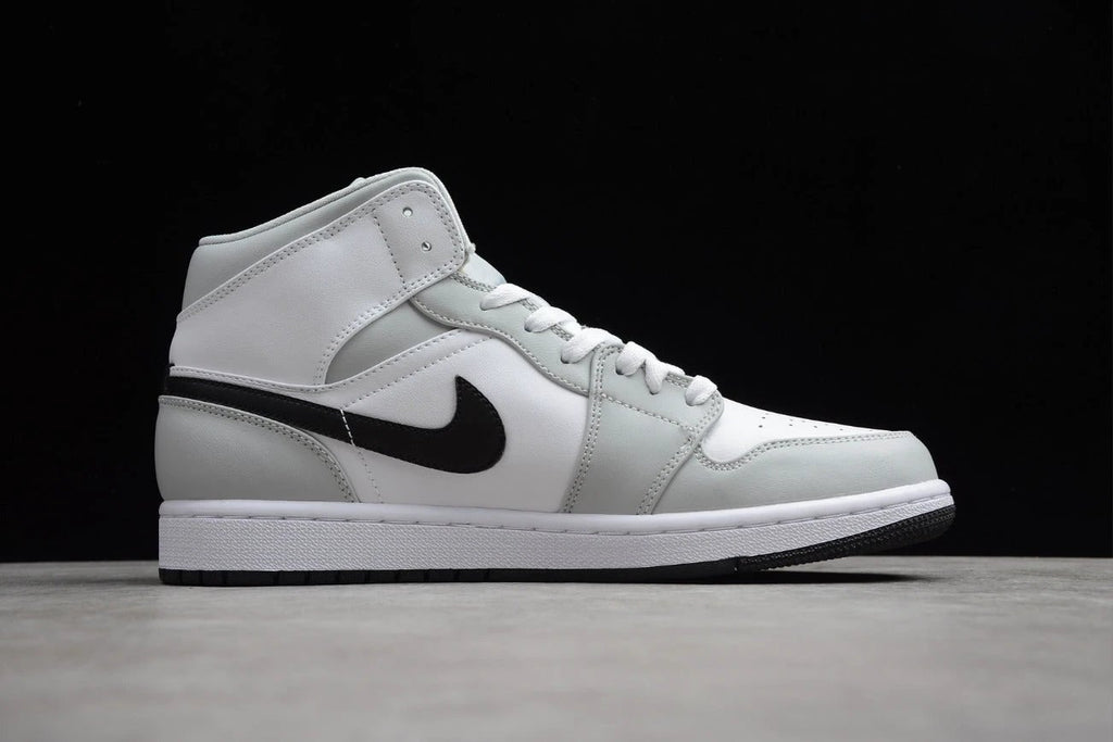 Air Jordan 1 Mid 'Light Smoke Grey' by Air Jordan