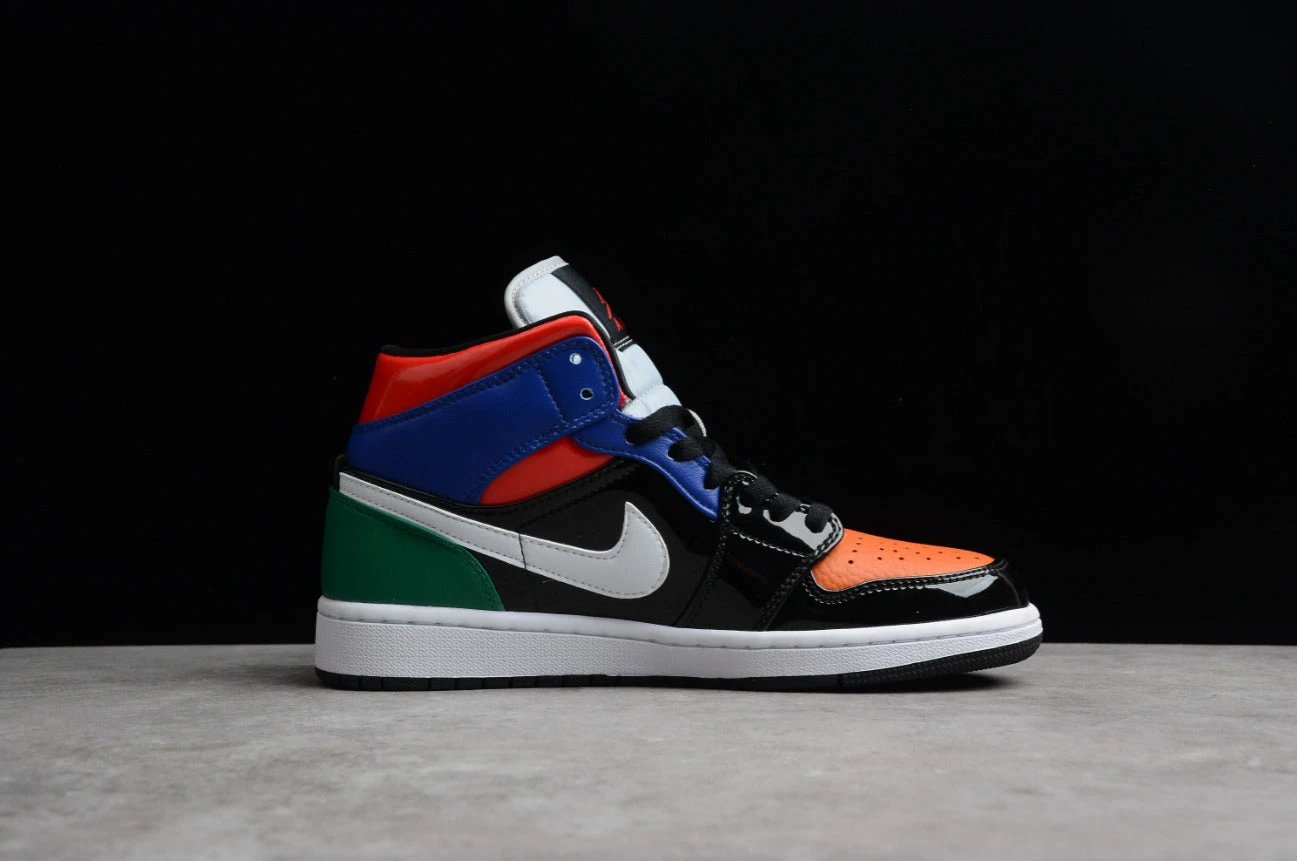 Air Jordan 1 Mid “Multi Patent” by Air Jordan