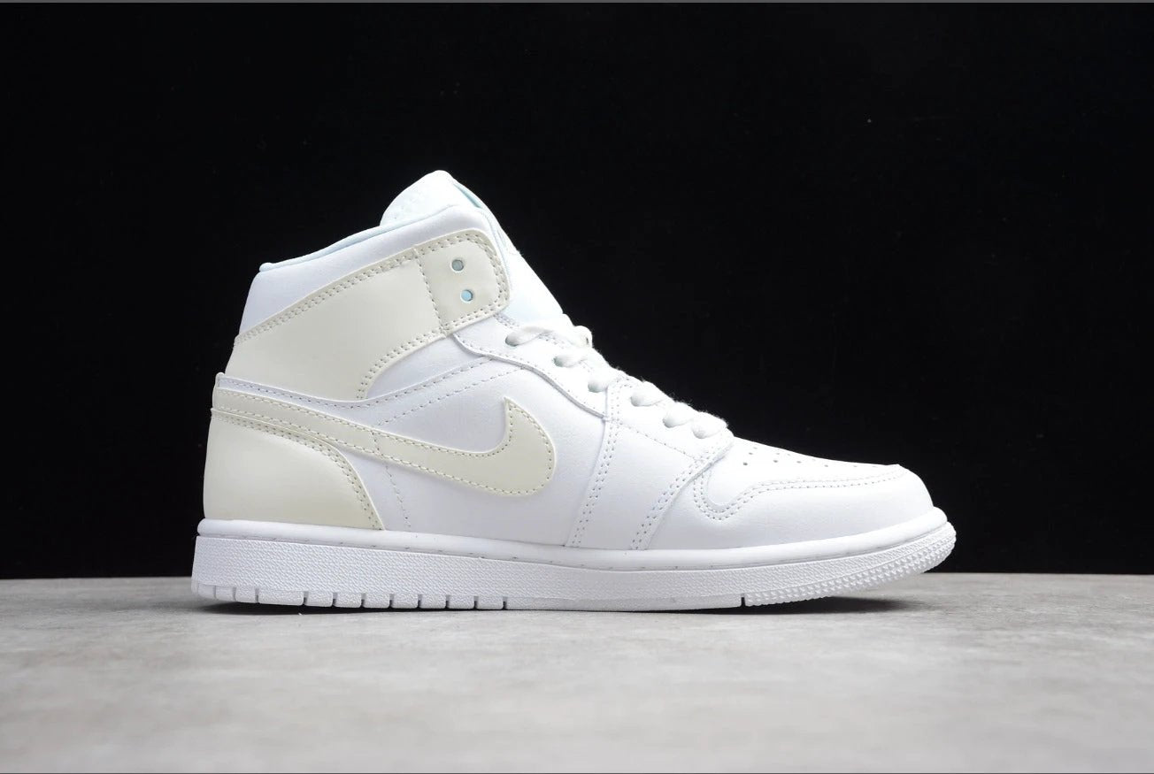 Air Jordan 1 Mid 'White Ivory' by Air Jordan