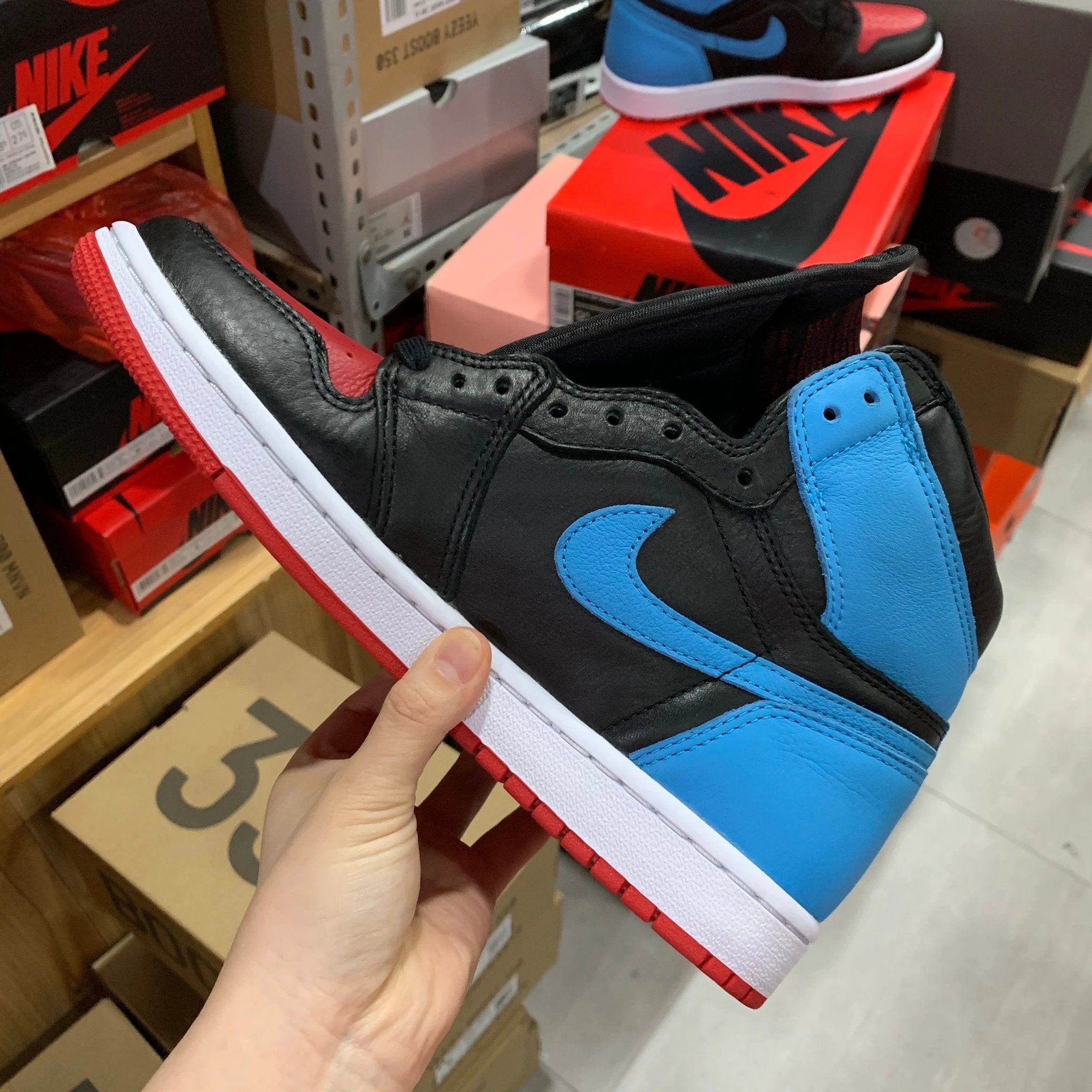 Air Jordan 1 OG Chicago Blue Black by Air Jordan