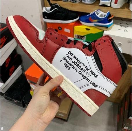 Air Jordan 1 Red White by Air Jordan