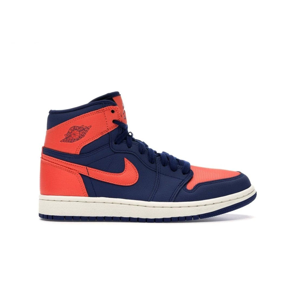 Air Jordan 1 Retro High Blue Void Turf Orange (W) by Air Jordan