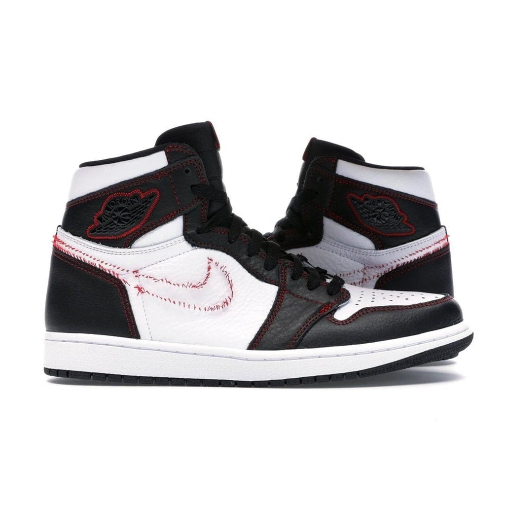 Air Jordan 1 Retro High Defiant White Black Gym Red by Air Jordan
