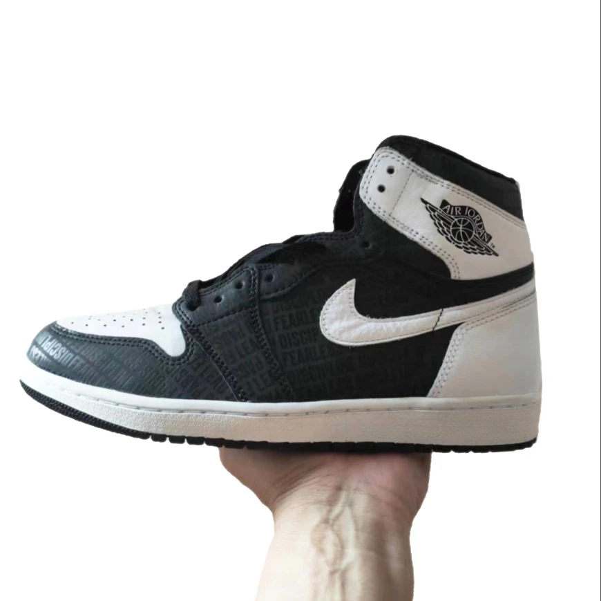 Air Jordan 1 Retro High Derek Jeter Re2pect Black White by Air Jordan