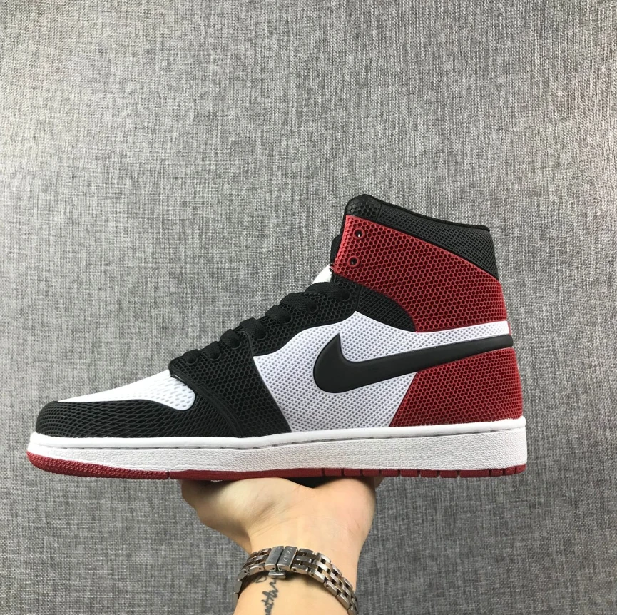 Air Jordan 1 Retro High Flyknit Black Toe by Air Jordan