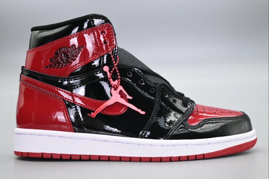 Air Jordan 1 Retro High OG Patent Bred by Air Jordan
