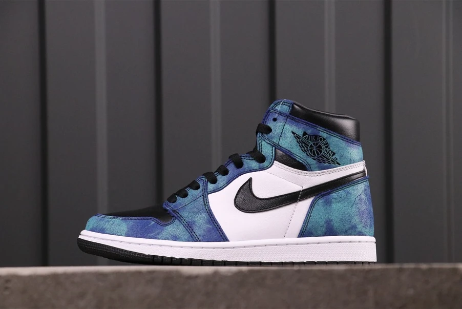 Air Jordan 1 Retro High OG Tie Dye Aurora Green by Air Jordan