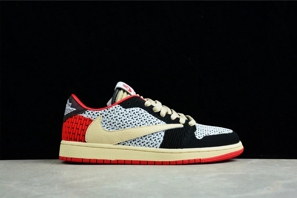 Air Jordan 1 Retro Low Flyknit Red by Air Jordan