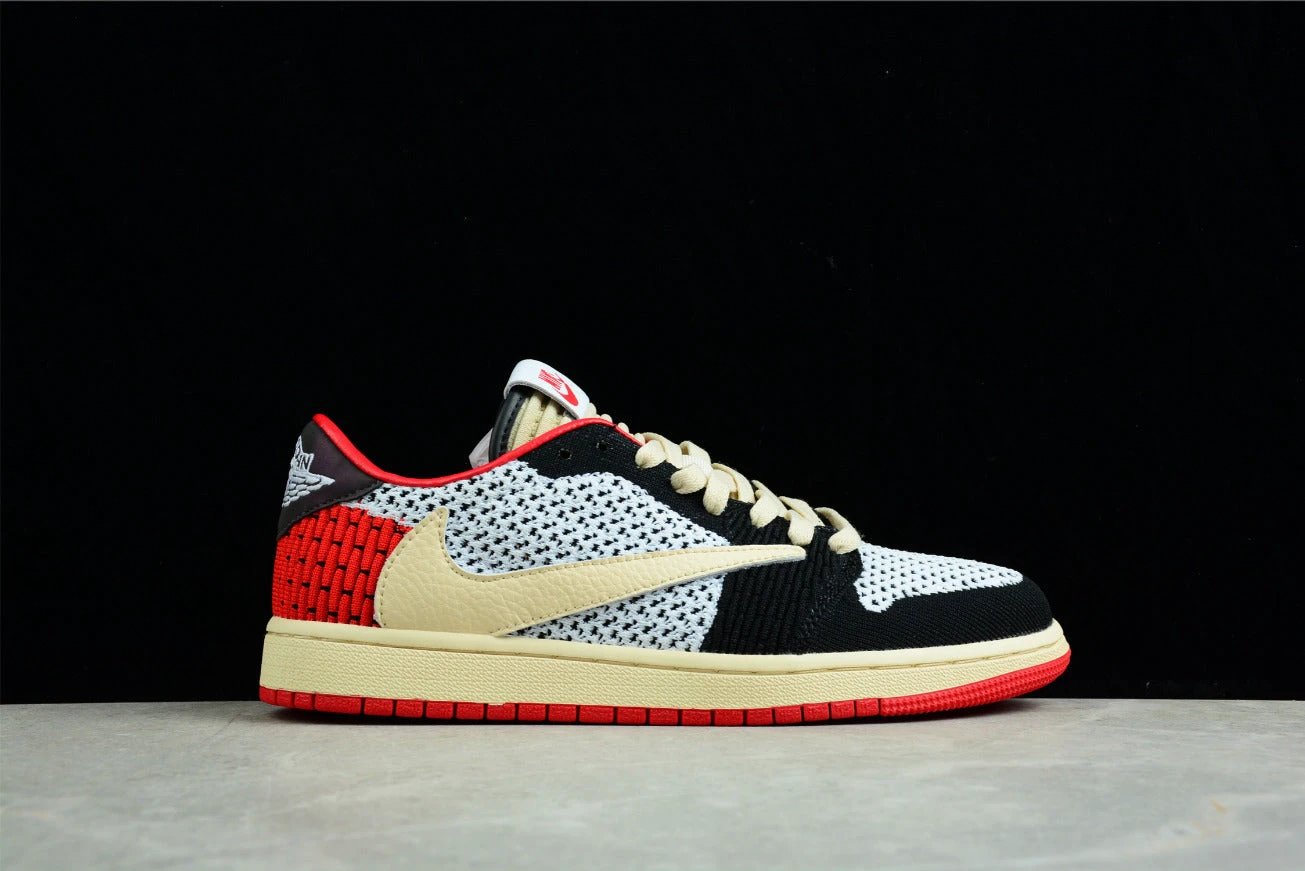 Air Jordan 1 Retro Low Flyknit Red by Air Jordan