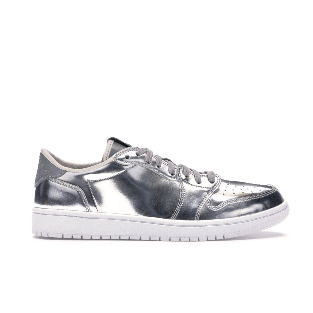 Air Jordan 1 Retro Low Pinnacle Metallic Silver by Air Jordan