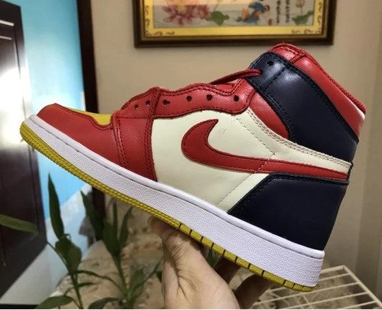 Air Jordan 1 Yellow Red by Air Jordan