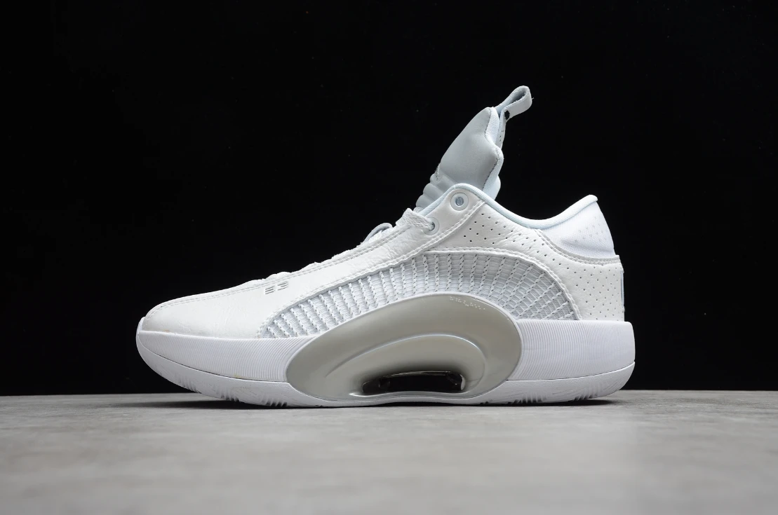 Air Jordan 35 Low “White Metallic” by Air Jordan