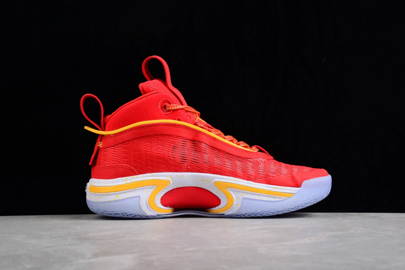 Air Jordan 36 Guo Ailun Red And Yellow by Air Jordan