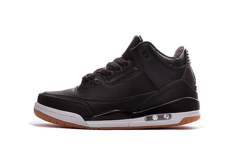 Air Jordan 3 Black Brown White by Air Jordan