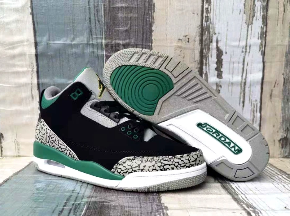 Air Jordan 3 Pine Green