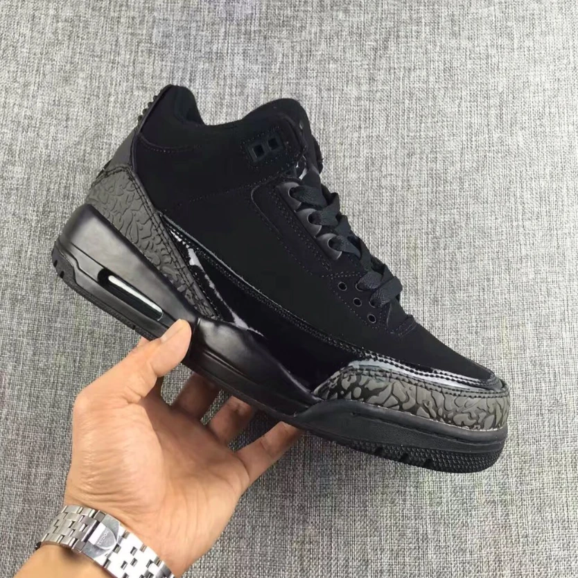 Air Jordan 3 Retro Black Cat by Air Jordan