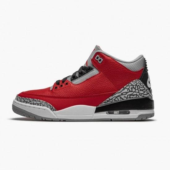 Air Jordan 3 Retro Fire Red Cement by Air Jordan