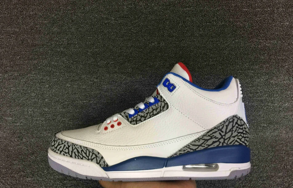 Air Jordan 3 Retro White True Blue by Air Jordan