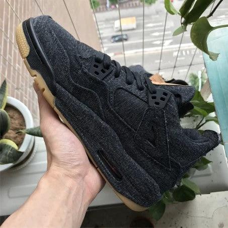Air Jordan 4 Black Gray by Air Jordan