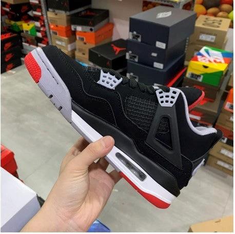 Air Jordan 4 Bred Black Red 2019 by Air Jordan