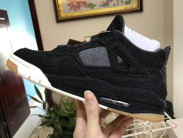 Air Jordan 4 Denim Black by Air Jordan