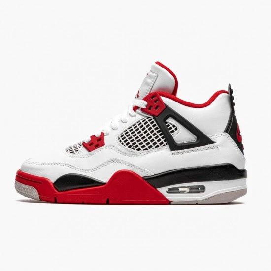 Air Jordan 4 GS “Fire Red 2020” by Air Jordan