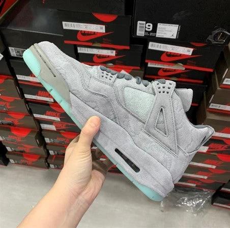 Air Jordan 4 Graffiti Grey Suede by Air Jordan