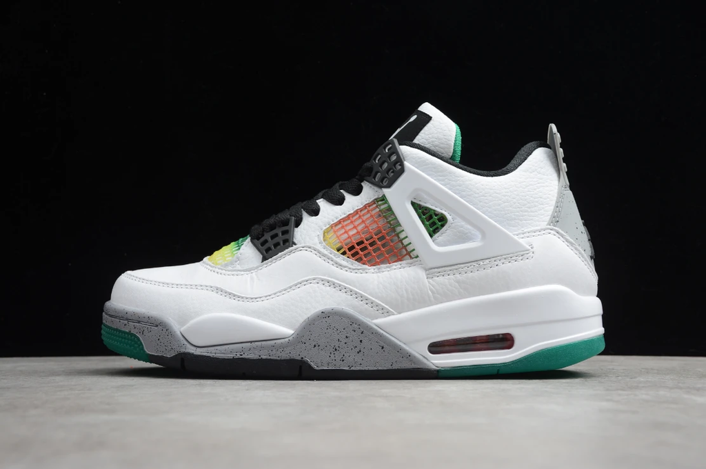 Air Jordan 4 Retro Lucid Green Rasta by Air Jordan