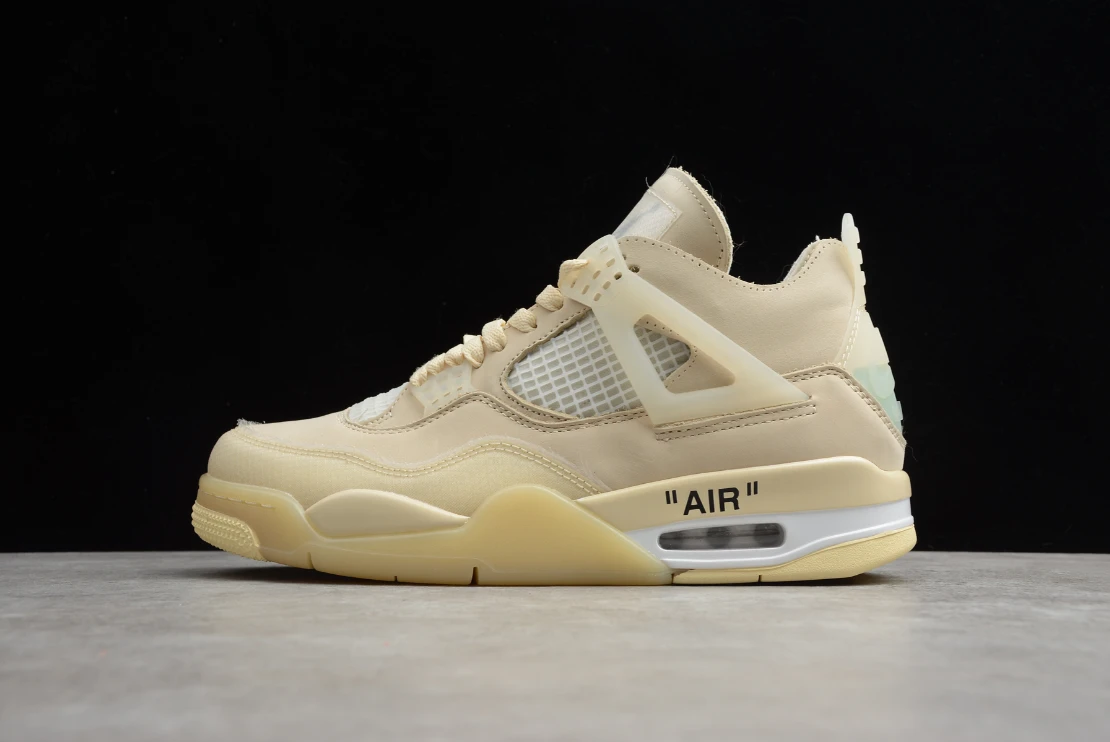 Air Jordan 4 Retro Off-White Sail by Air Jordan