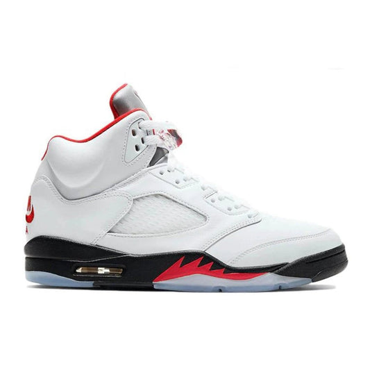 Air Jordan 5 Retro Fire Red Silver Tongue (2020) by Air Jordan