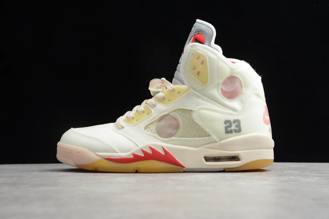 Air Jordan 5 Retro Off-White Sail by Air Jordan