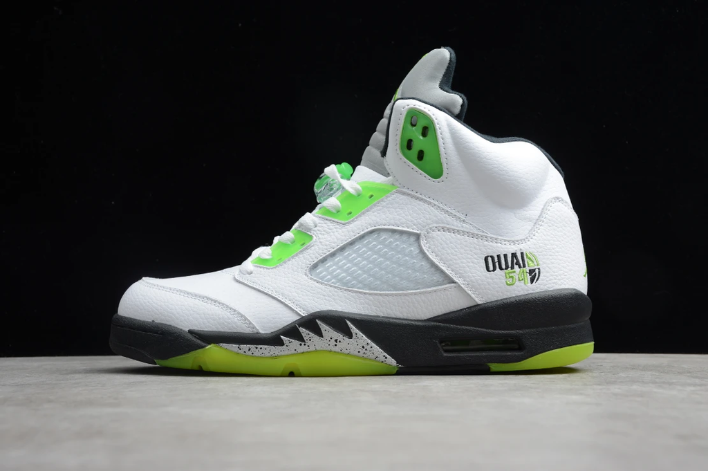 Air Jordan 5 Retro Strap 54 White by Air Jordan