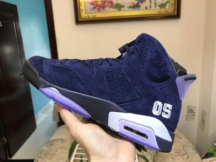 Air Jordan 6 Blue Suede by Air Jordan