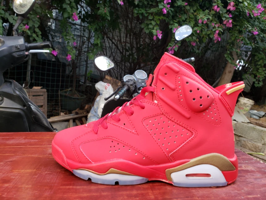 Air Jordan 6 Red Gold by Air Jordan