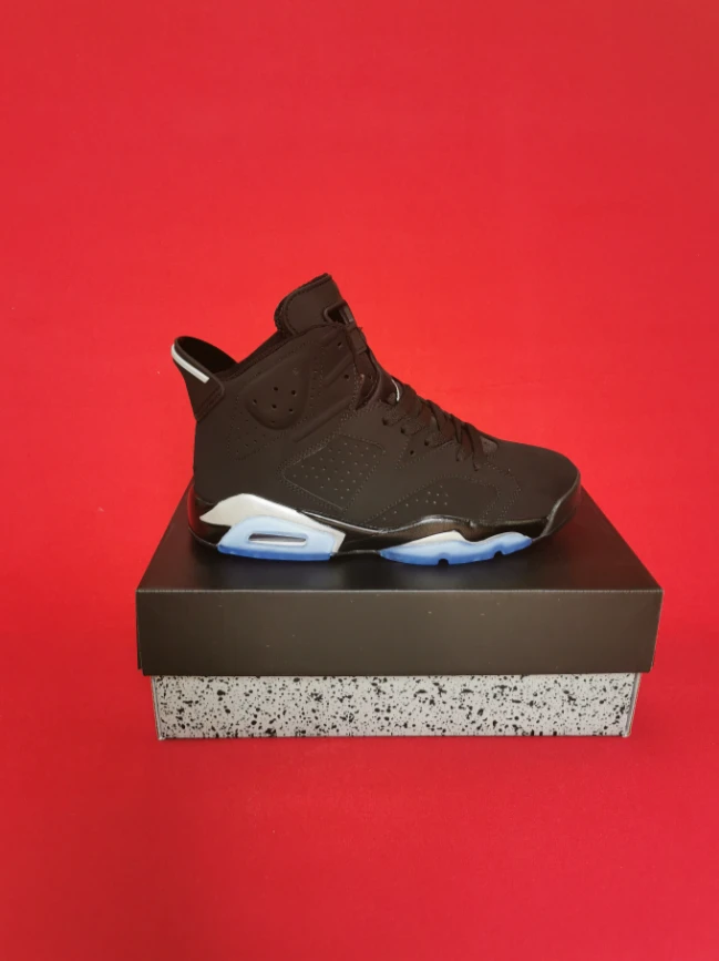 Air Jordan 6 Retro Black Silver by Air Jordan