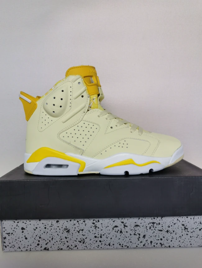 Air Jordan 6 Retro Dynamic Yellow Floral by Air Jordan