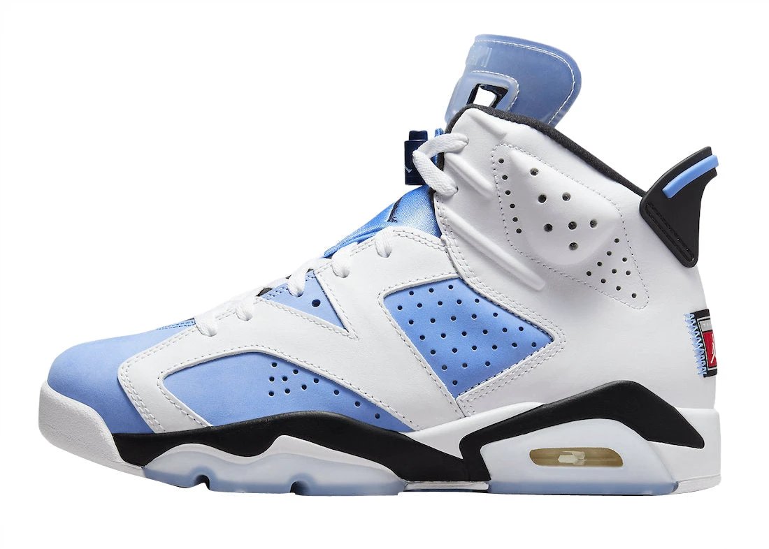 Air Jordan 6 Retro UNC White by Air Jordan