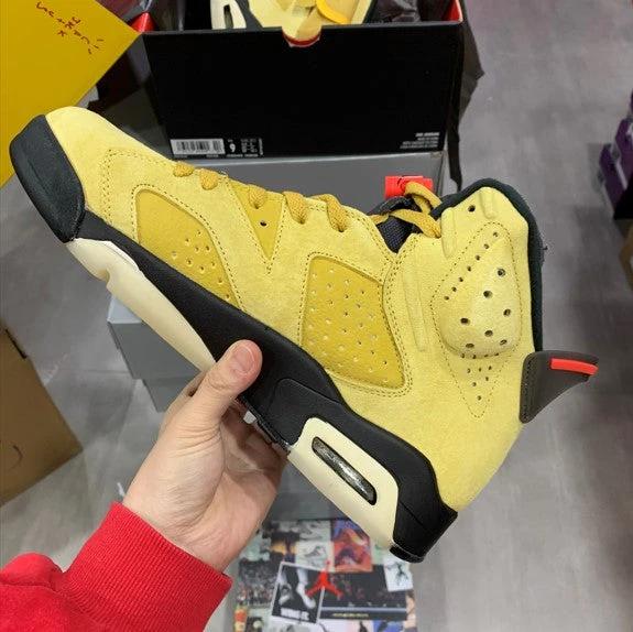 Air Jordan 6 x Travis Scott Light Yellow by Air Jordan