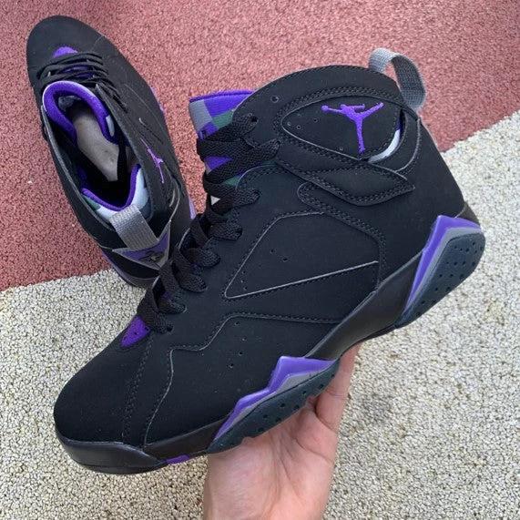 Air Jordan 7 Black Purple Ray Allen by Air Jordan