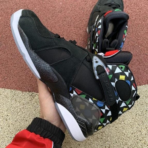 Air Jordan 8 Quai 54 Black by Air Jordan