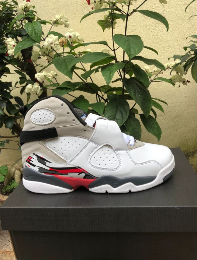 Air Jordan 8 Retro Bugs Bunny White Black Red by Air Jordan
