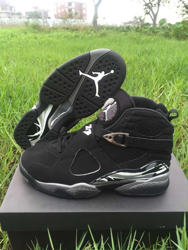 Air Jordan 8 'Black Chrome' by Air Jordan