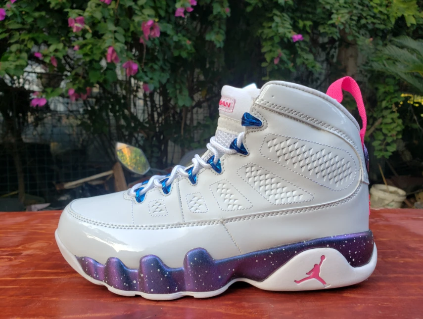 Air Jordan 9 White Galaxy by Air Jordan
