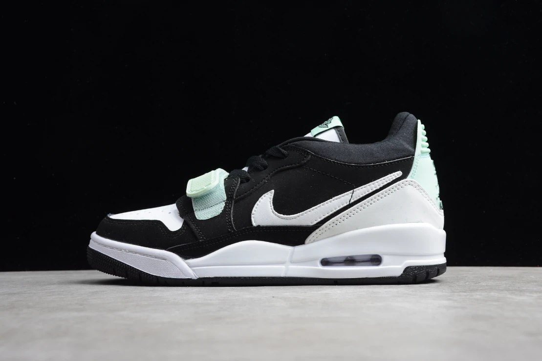 Air Jordan Legacy 312 Low Black White Teal Tint by Air Jordan