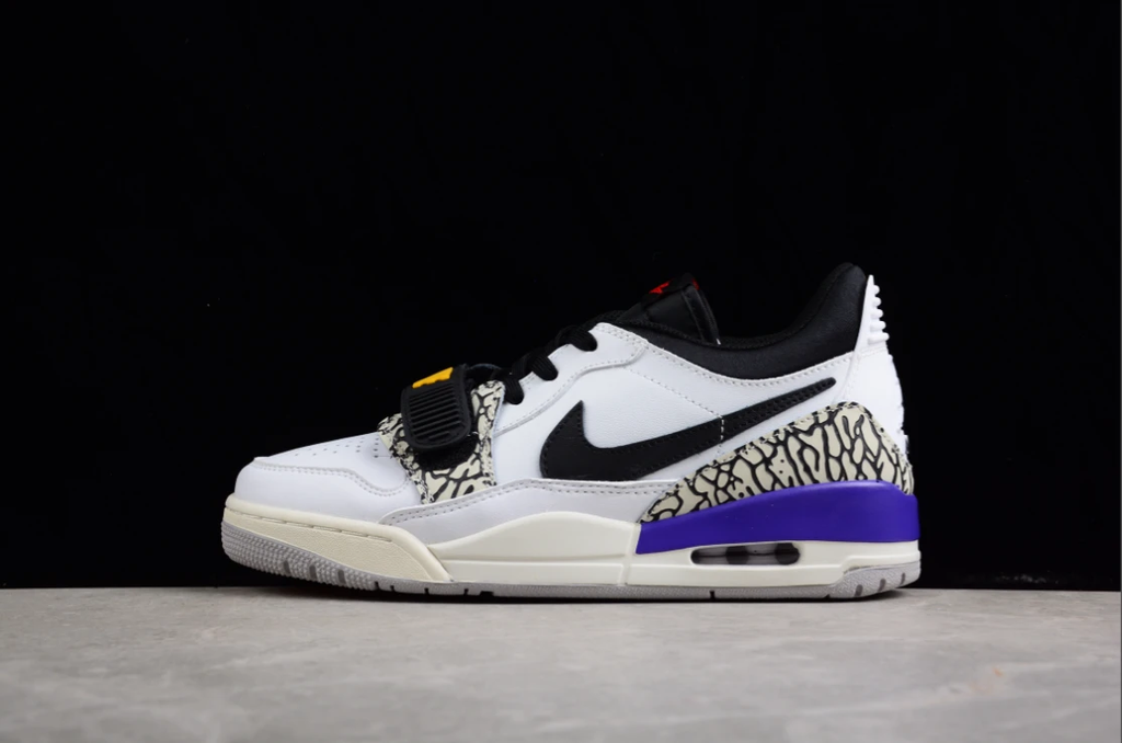 Air Jordan Legacy 312 White Low Lakers by Air Jordan