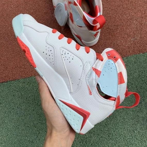 Air Jordan 7 Topaz Mist Candy White by Air Jordan