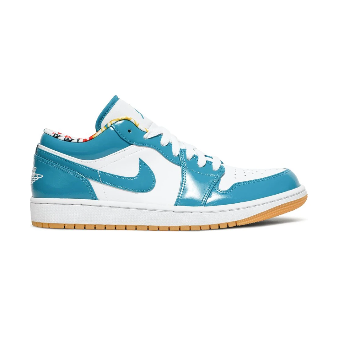 Air Jorrdan 1 Low SE Barcelona Cyber Teal by Air Jordan